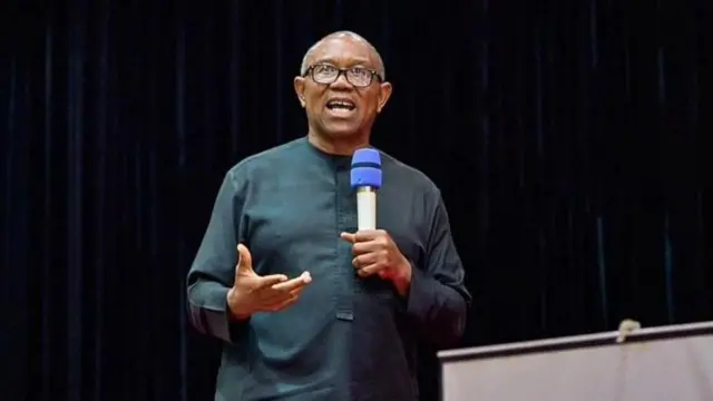 Peter Obi on the campaign trail