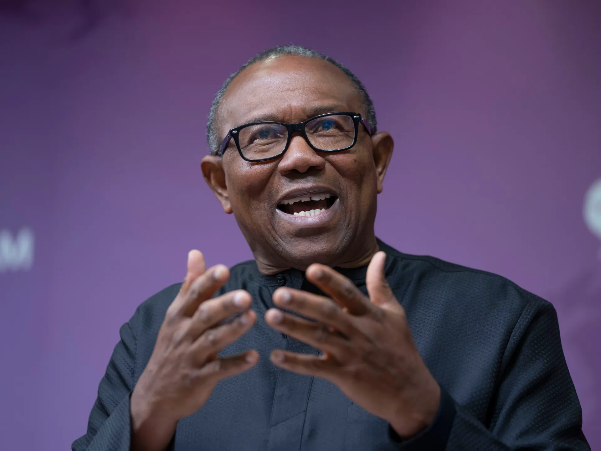 Peter Obi on the campaign trail